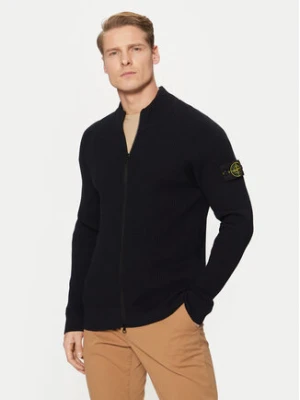 Stone Island Kardigan 8115519C2 Granatowy Regular Fit