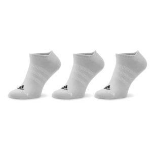 Stopki adidas Thin and Light No-Show Socks 3 Pairs HT3463 Biały