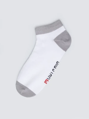 Stopki bawełniane szaro-białe Filixos 902 BIG STAR