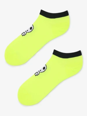 Stopki damskie neonowe z duszkiem Footies Ghost Marilyn