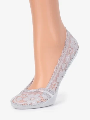 Stopki damskie z koronki o kwiatowym wzorze Z33 Marilyn