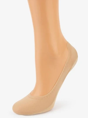 Stopki damskie z przewiewnej mikrosiateczki z silikonem 2pak - Fitness Silicone MARILYN