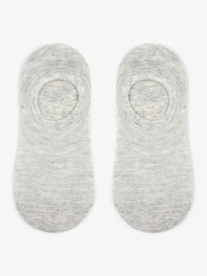 Stopki dziecięce szare z silikonem Footies Kids Marilyn