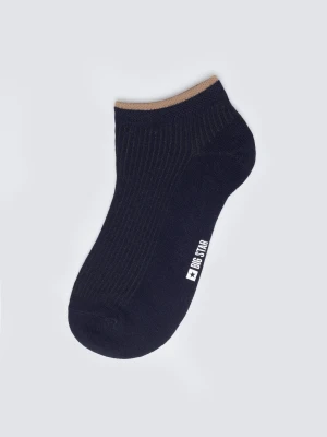 Stopki męskie w prążek granatowe Arnold 403 BIG STAR