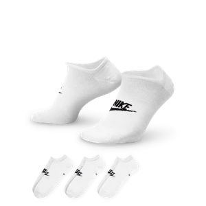 Stopki Nike Everyday Essential (3 pary) - Biel