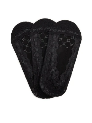 Stopki Nine West LA_NW_4WB_005_SS25 (3-PACK) BLACK Czarny