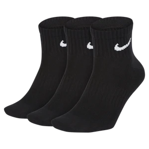 Stopki treningowe Nike Everyday Lightweight (3 pary) - Czerń