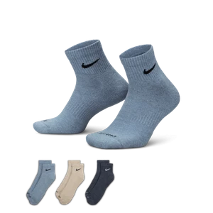 Stopki treningowe Nike Everyday Plus Cushioned (3 pary) - Wielokolorowe