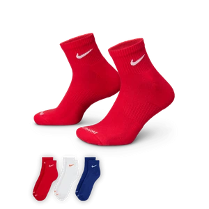 Stopki treningowe Nike Everyday Plus Cushioned (3 pary) - Wielokolorowe