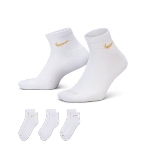 Stopki treningowe Nike Everyday Plus Cushioned (3 pary) - Wielokolorowe