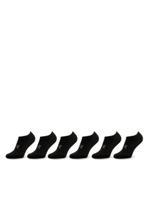 Stopki Under Armour Ua Essential No Show 6Pk 1382611-001 Czarny