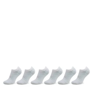 Stopki Under Armour Ua Essential No Show 6Pk 1382611-100 Biały