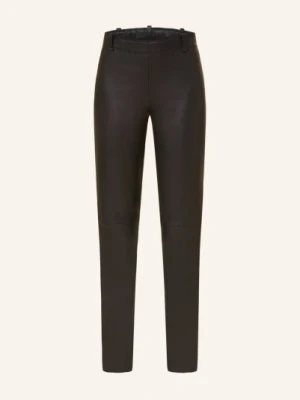 Stouls Spodnie Skórzane Mick schwarz