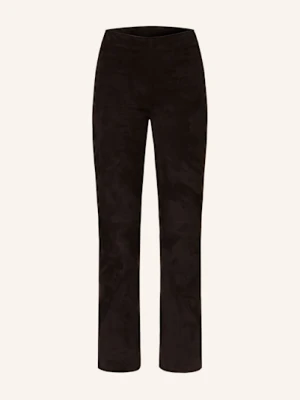 Stouls Spodnie Skórzane schwarz