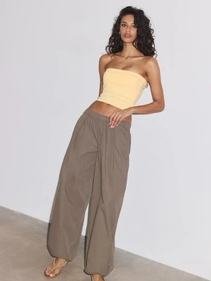 Stradivarius Basic bandeau  Żółty pastelowy