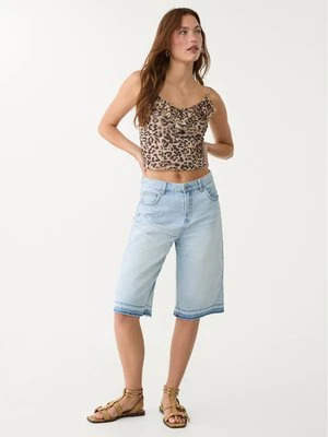 Zdjęcie produktu Stradivarius Bermudy typu jortsy  Niebieski denim