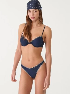 Stradivarius Biustonosz od bikini typu balkonetka  Morski