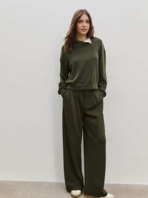 Stradivarius Bluza z bocznym zamkiem błyskawicznym o miękkim dotyku  0-526