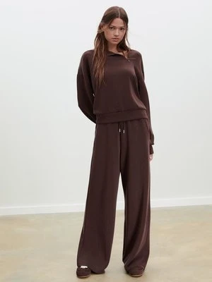 Zdjęcie produktu Stradivarius Bluza z bocznym zamkiem błyskawicznym o miękkim dotyku  Brązowy