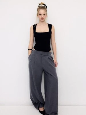 Zdjęcie produktu Stradivarius Body poliamidowy z dekoltem kwadratowym  Czarny