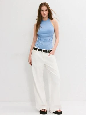 Zdjęcie produktu Stradivarius Body z dekoltem halter  Błękitny