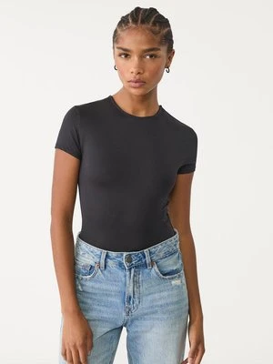 Zdjęcie produktu Stradivarius Body z poliamidu z krótkim rękawem  Czarny