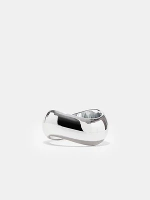 Stradivarius Bransoletka kula dyskotekowa  Szary