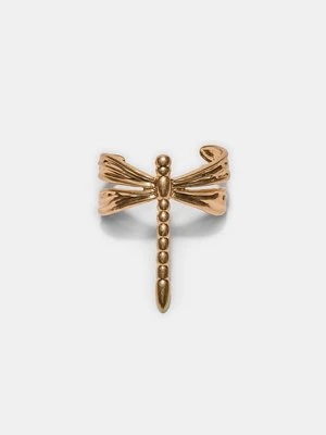 Stradivarius Bransoletka z ważką  Złoty