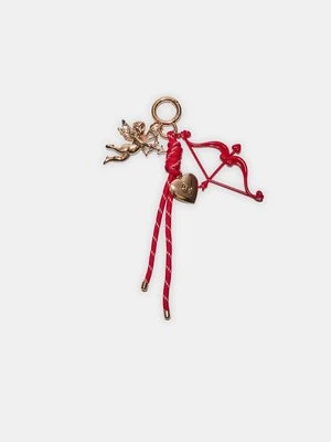 Stradivarius Breloczek charm kupidyn  Czerwony