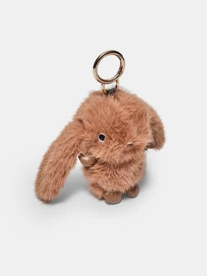 Stradivarius Brelok z zawieszką królik  Brązowy