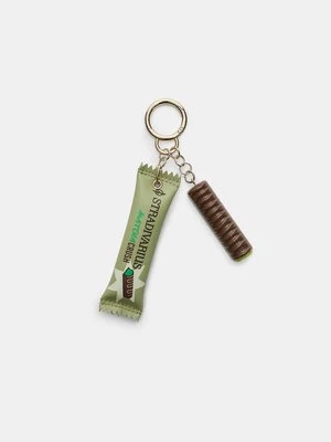 Stradivarius Brelok zawieszka czekolada matcha  Brązowy
