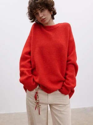 Stradivarius Brelok zawieszka usta miłość  Czerwony