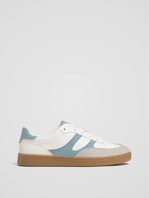 Stradivarius Buty sportowe casual retro  Niebieski