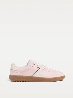 Stradivarius Buty sportowe casual retro  RÓŻOWY