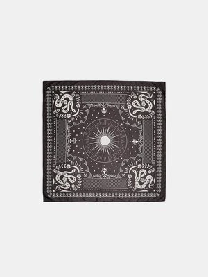 Stradivarius Chustka w wężowy wzór  Brązowy