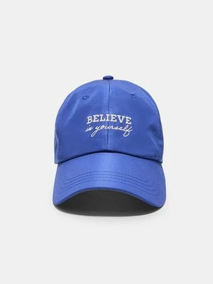 Zdjęcie produktu Stradivarius Czapka z napisem „Believe”  Niebieski