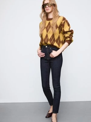 Stradivarius D07 Jeansy skinny fit z regularnym stanem  WYBLAKŁY DENIM