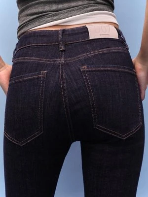 Stradivarius D07 Jeansy skinny fit z regularnym stanem  WYBLAKŁY DENIM