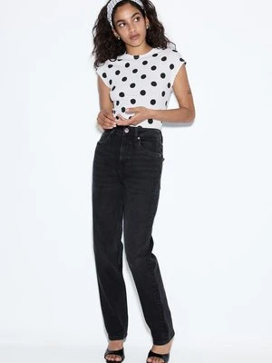 Stradivarius D14 Jeans comfort slim  CZARNY DENIM