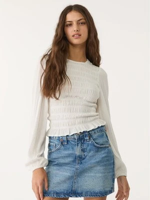 Stradivarius D60 Jeansowa spódnica mini  Średni niebieski