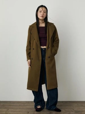 Stradivarius Długi, luźny trencz oversize  0-525