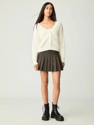Stradivarius Kardigan z guzikami  Ecru