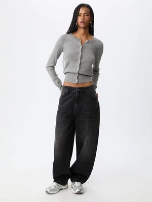 Zdjęcie produktu Stradivarius Kardigan zapinany na guziki  Popielaty