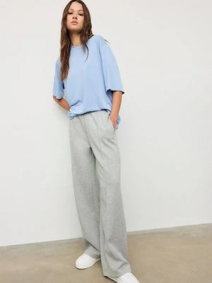 Zdjęcie produktu Stradivarius Koszulka oversize miękka w dotyku  Błękitny