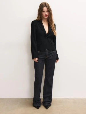 Stradivarius Krótka marynarka  Czarny