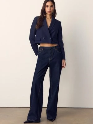 Stradivarius Krótka marynarka wizytowa  Morski