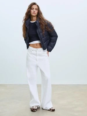 Stradivarius Kurtka puchowa ze stójką  Morski