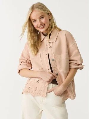Zdjęcie produktu Stradivarius Kurtka z haftem  Pastelowy róż
