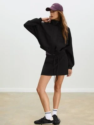 Stradivarius Kurtka z kieszeniami  Czarny