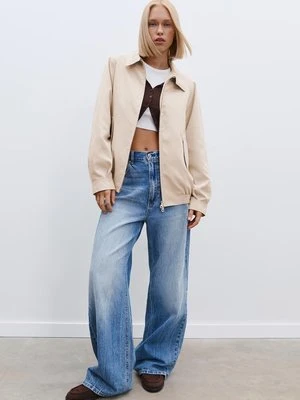 Stradivarius Luźna bomberka  Szary